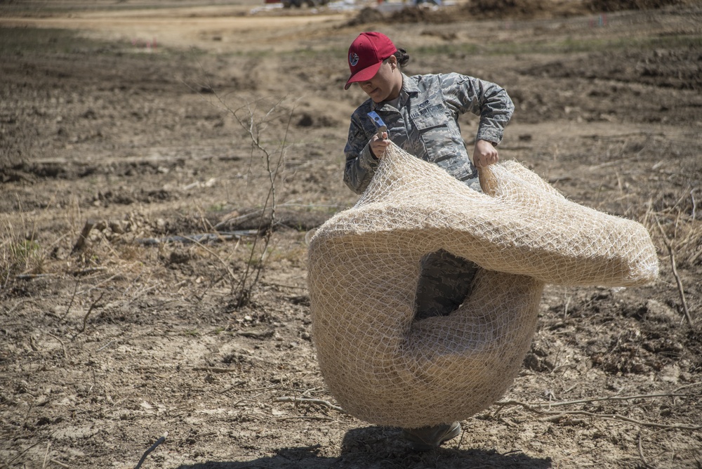 200th RED HORSE constructs Camp Kamassa for IRT project in Mississippi