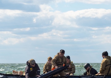 EODMU 2 leads MCM task group aboard RFA Mounts Bay