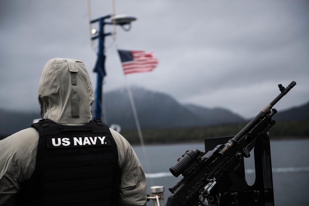 USS Zumwalt Arrives in Alaska