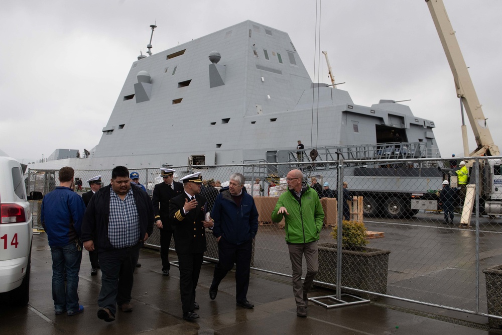 USS Zumwalt Arrives in Alaska