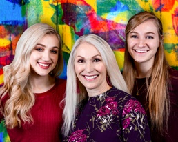 Daughters inherit mother's love of service