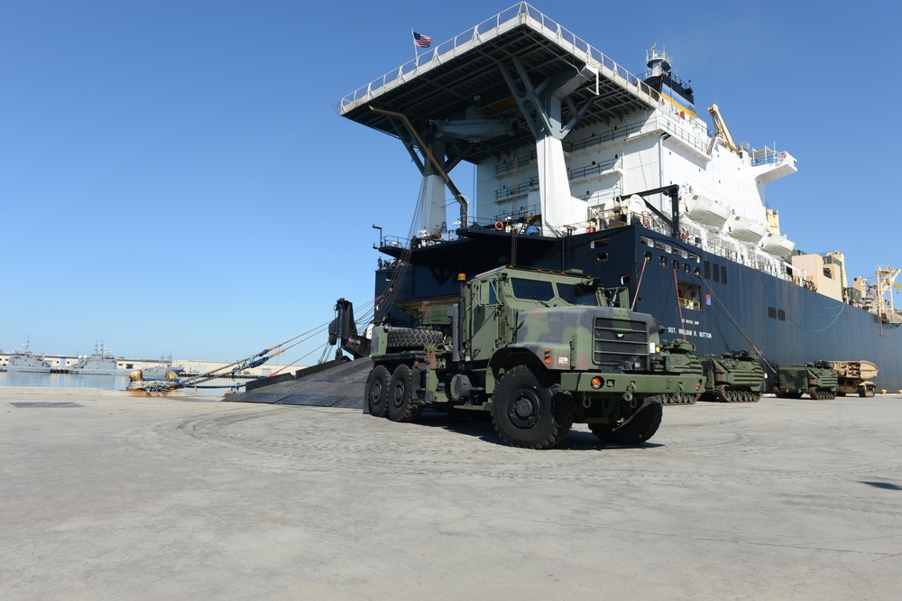 Joint Maritime Prepositioning Force Evolution During Pacific Blitz 2019