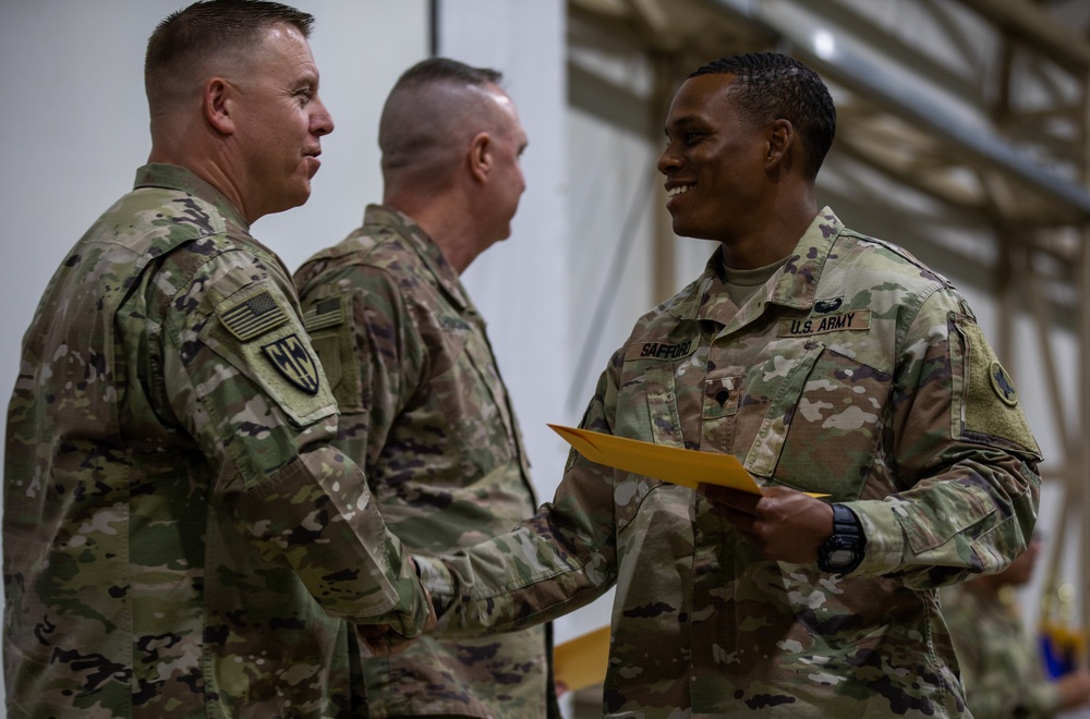 Class 19-702 Graduates BLC at Camp Buehring