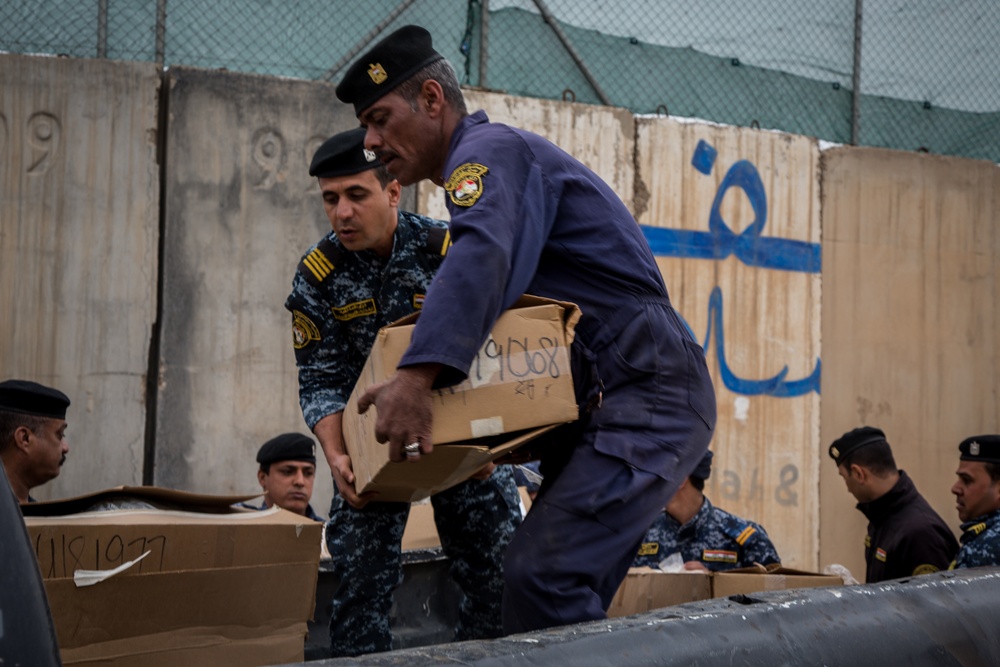 Iraqi Police Gets New Equipment