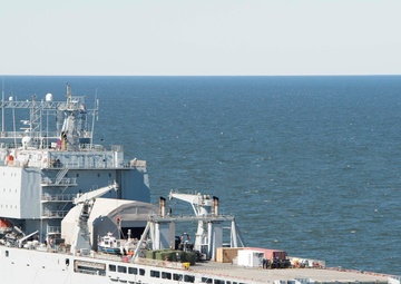 EODMU 2 leads MCM task group experiment aboard RFA Mounts Bay