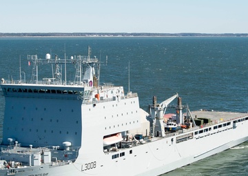 EODMU 2 leads MCM task group experiment aboard RFA Mounts Bay