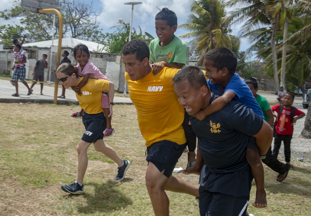 Pacific Partnership 2019 Visits Enniburr