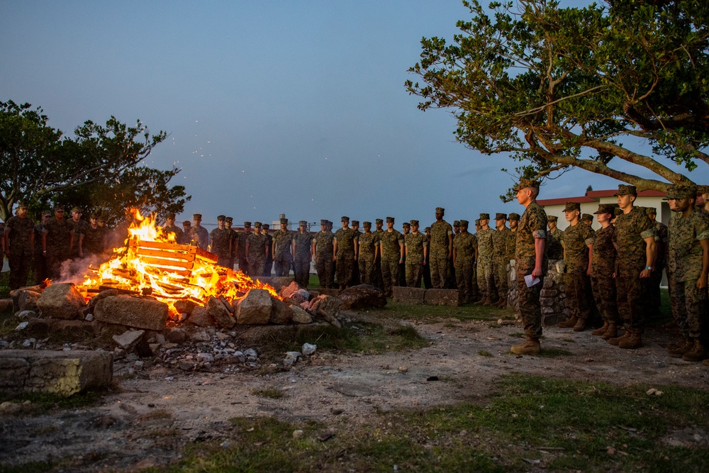 III MEF Support Battalion's warrior night birthday celebration