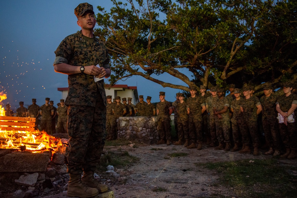 III MEF Support Battalion's warrior night birthday celebration