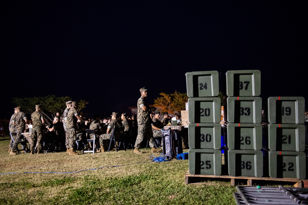 III MEF Support Battalion's warrior night birthday celebration