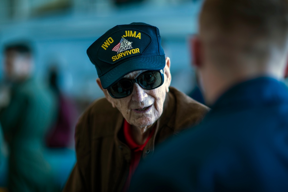 The past, present look toward future: Iwo Jima veteran Visits MCAS Miramar