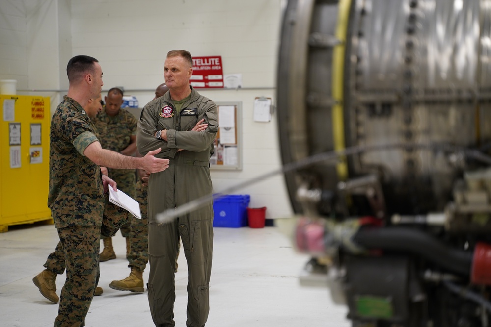 U.S. Marine Corps Deputy Commandant for Aviation Visits NATTC