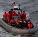 USS Zumwalt Launches RHIB