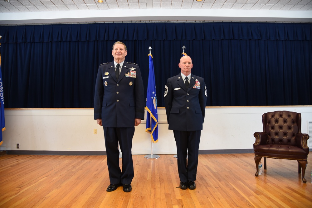 20th Air Force Command Chief retires