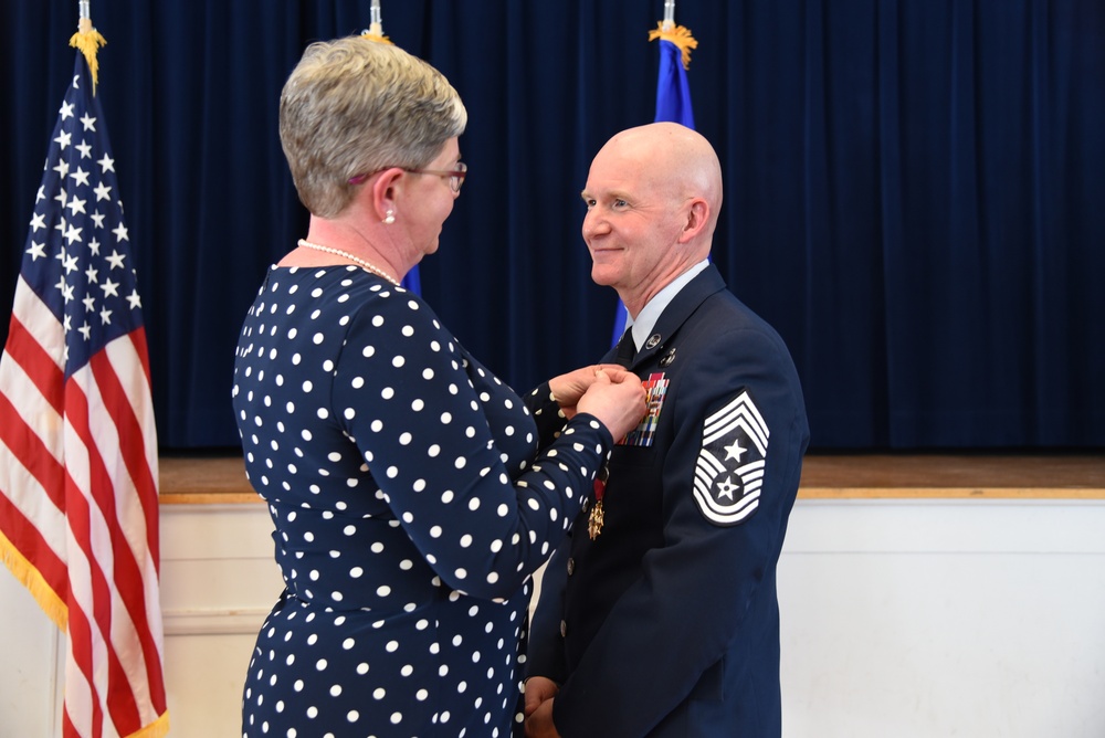 20th Air Force Command Chief retires