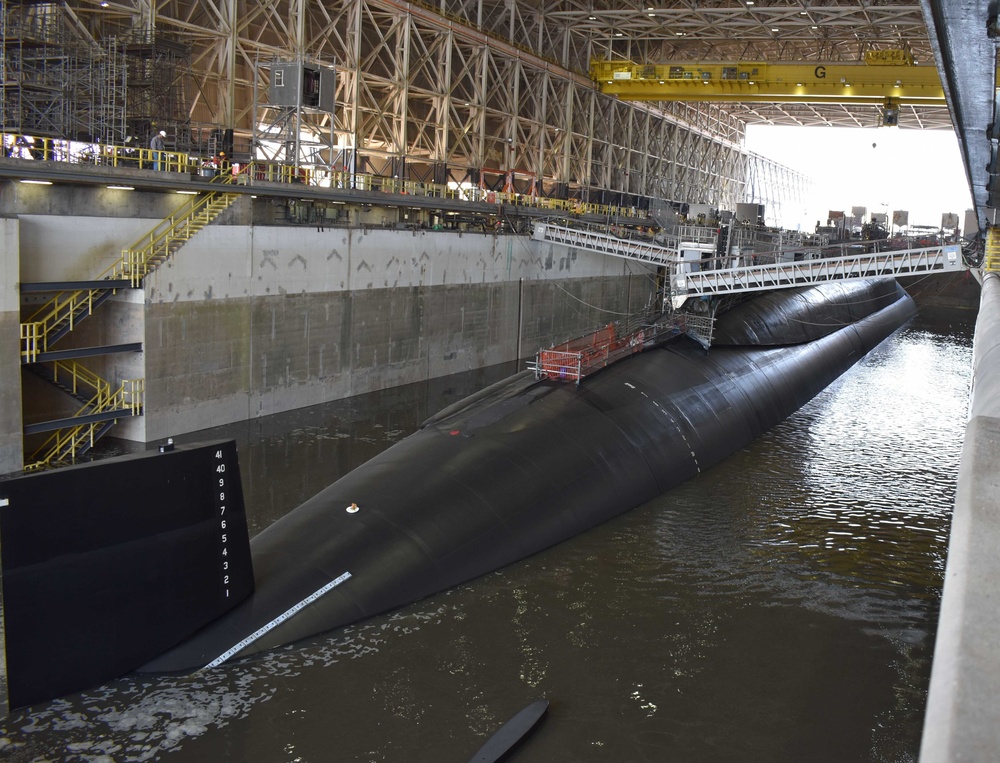 DVIDS - Images - USS Georgia (SSGN 729) Leaves Dry Dock After Extended  Refit Period [Image 7 of 8]