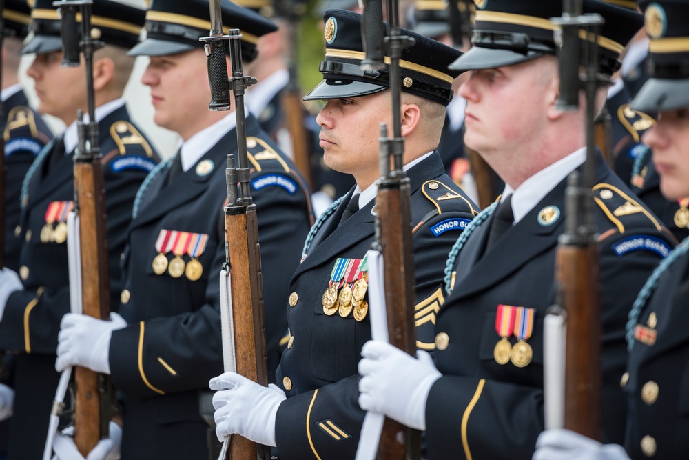 Medal of Honor Recipients Visit Arlington National Cemetery to Commemorate National Medal of Honor Day