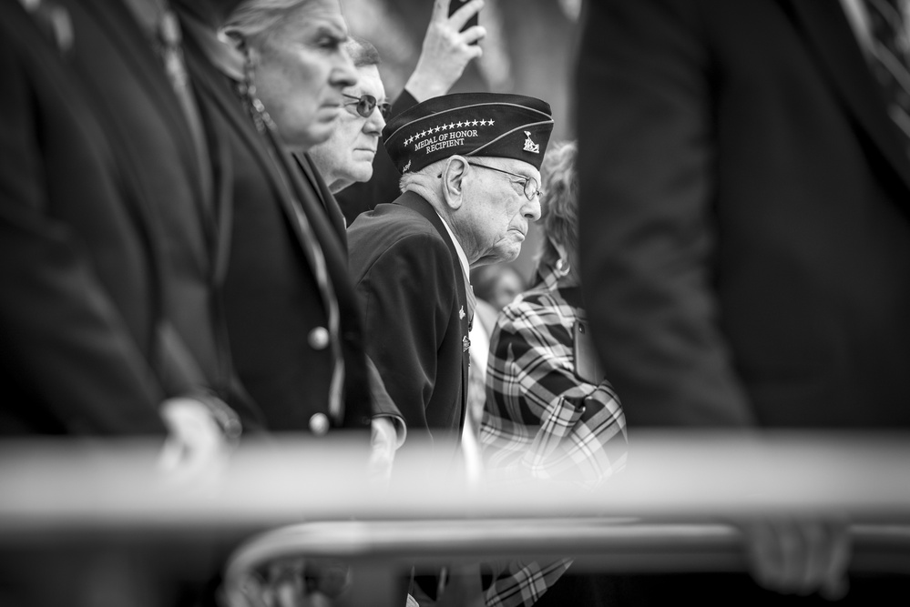 Medal of Honor Recipients Visit Arlington National Cemetery to Commemorate National Medal of Honor Day