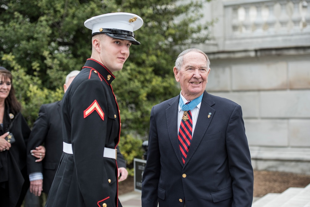 Medal of Honor Recipients Visit Arlington National Cemetery to Commemorate National Medal of Honor Day