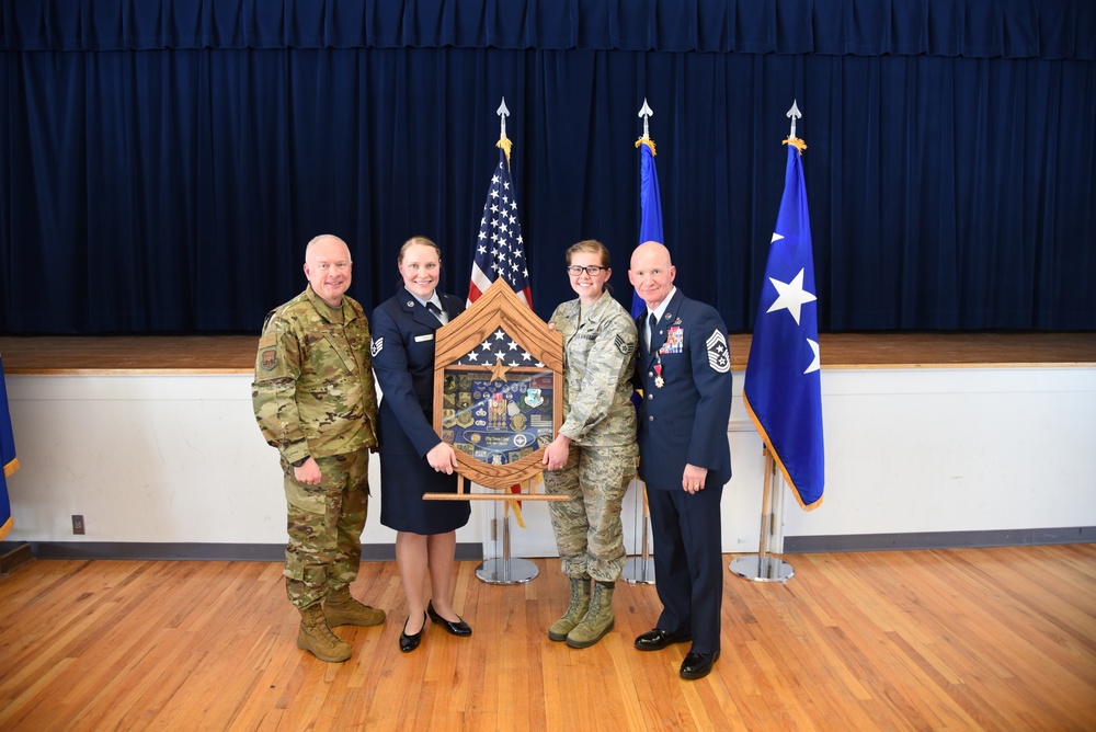 20th Air Force Command Chief retires