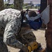 Seabees from UCT-2, CMBU-303 and NMCB-5 Conduct a Quay Wall Patch Test During Pacific Blitz 2019