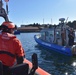 John McCormick conducts safety boarding in Sitka Sound, Alaska
