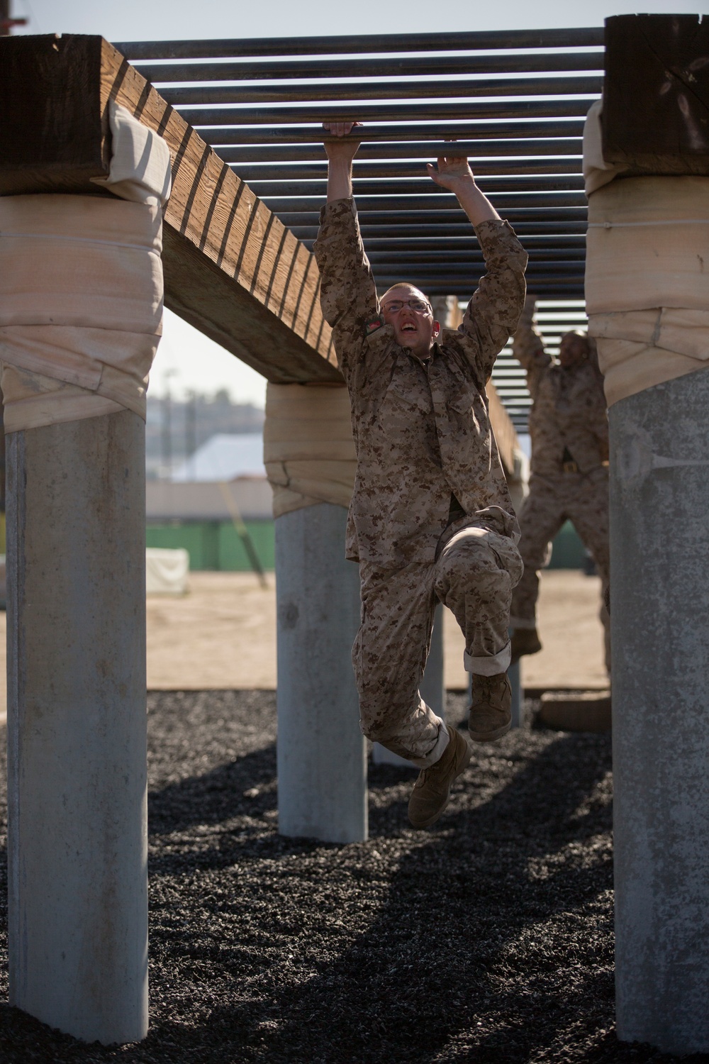 Alpha Company Confidence Course