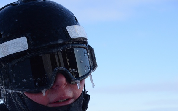 Coast Guard, Kotzebue Fire Department Ice Rescue Training