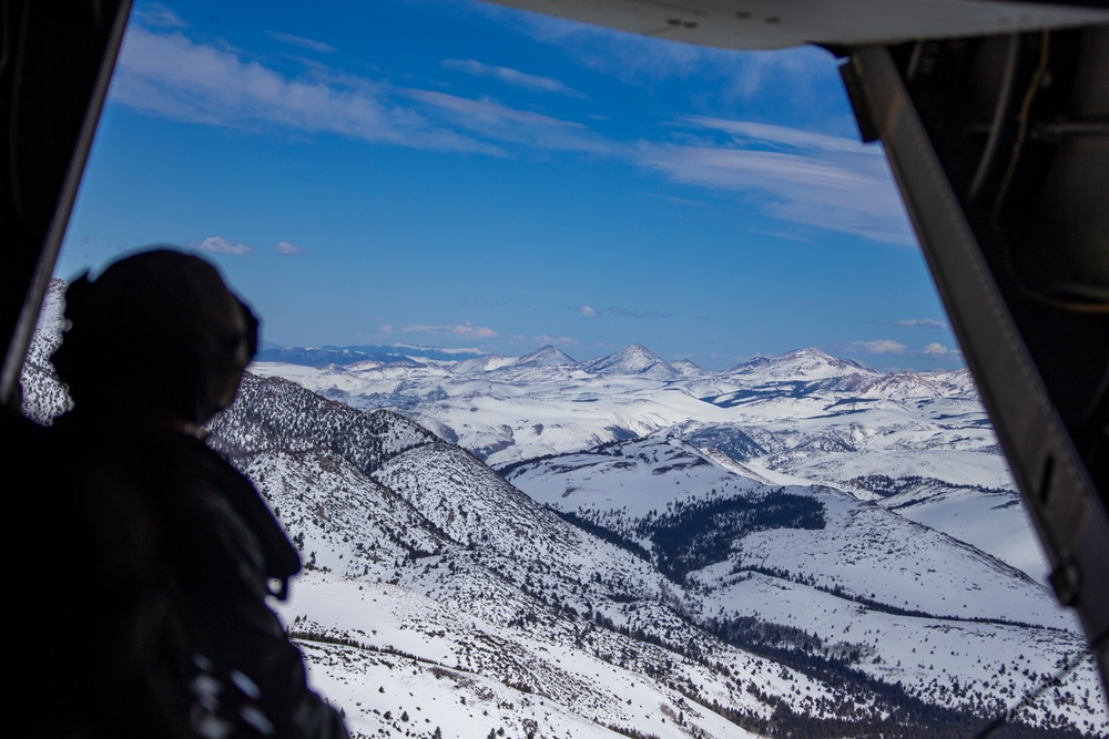 3rd Marine Regiment flies with VMM-164 in Bridgeport