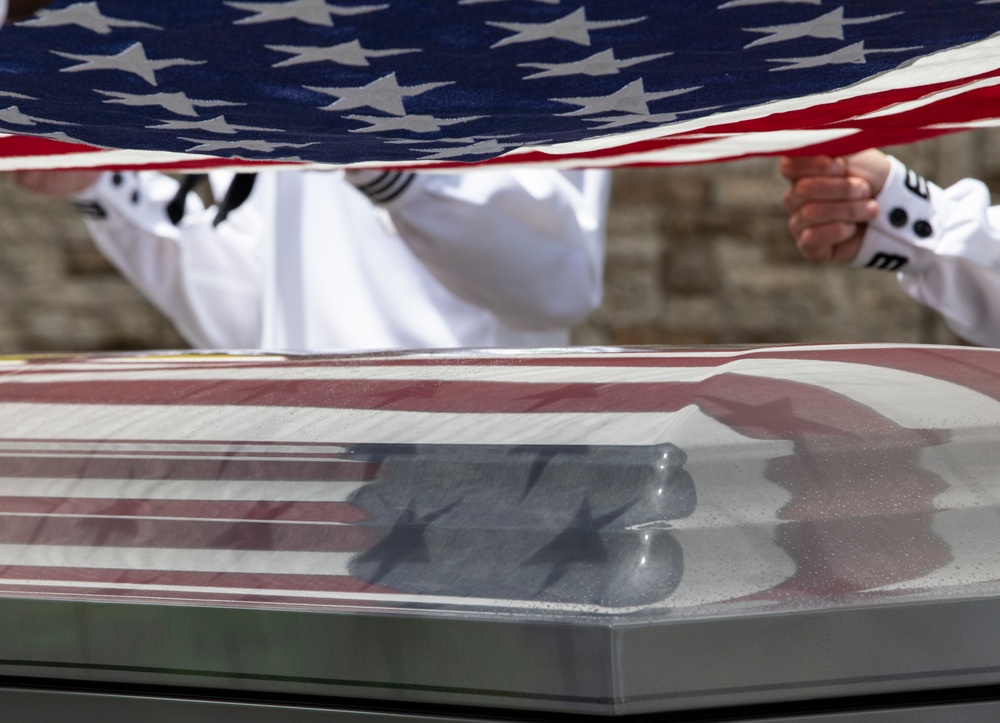 Funeral Honors for U.S. Navy Fireman 1st Class Lewis Frank Tindall