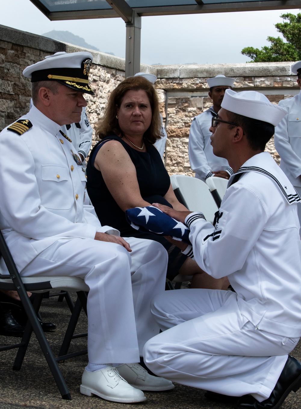 Funeral Honors for U.S. Navy Fireman 1st Class Lewis Frank Tindall