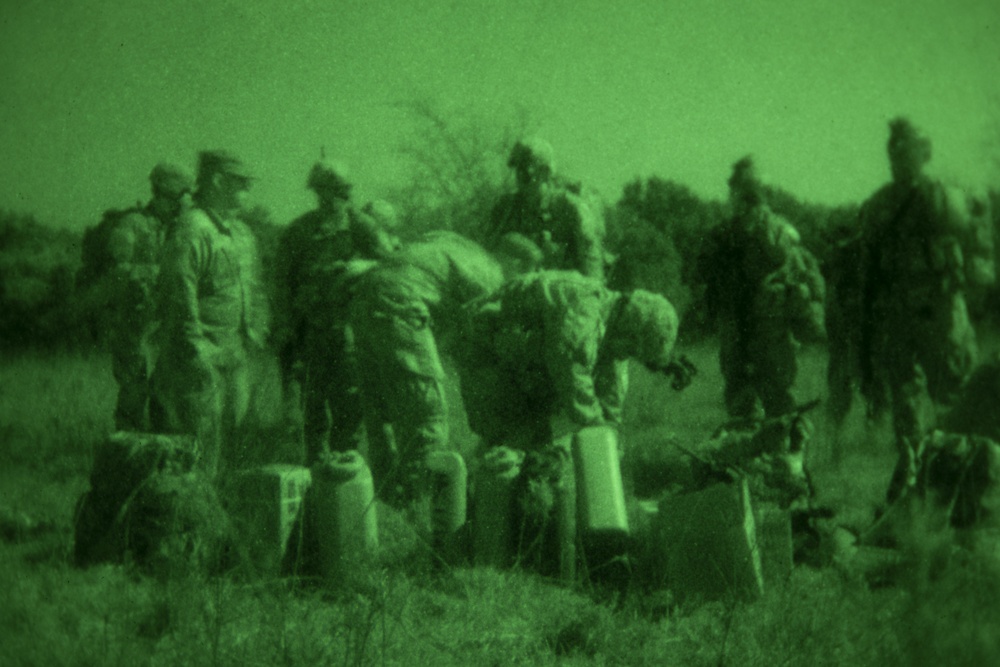 U.S. Army Scouts and Snipers conduct Joint Forcible Entry Exercise