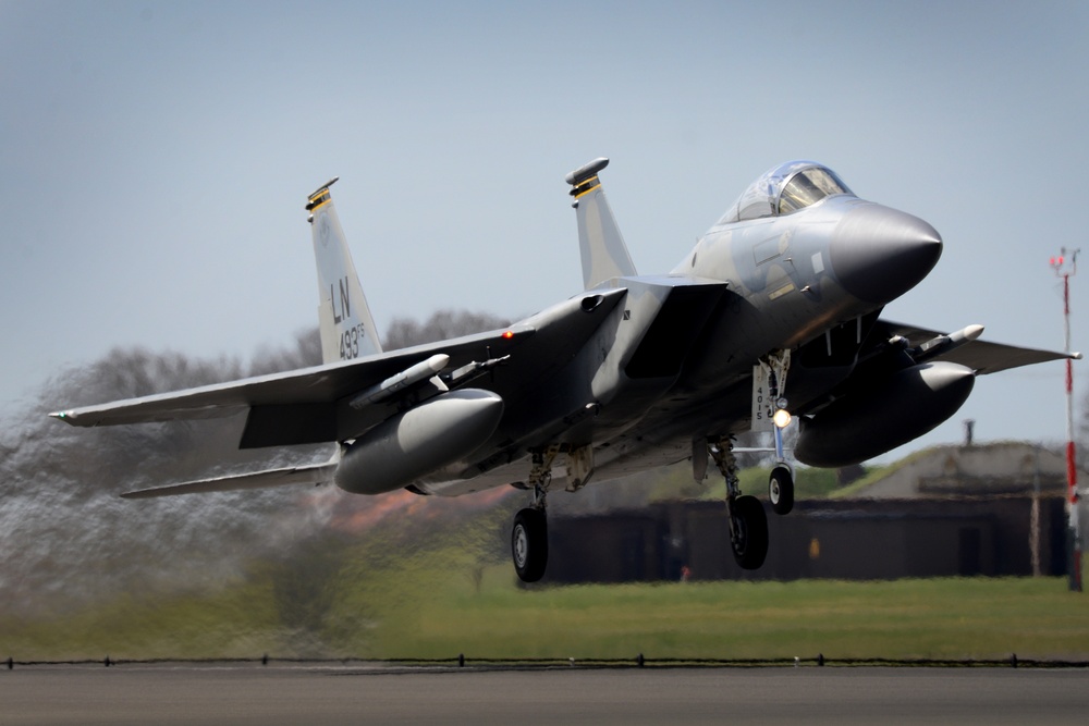 RAF Lakenheath F-15 operations