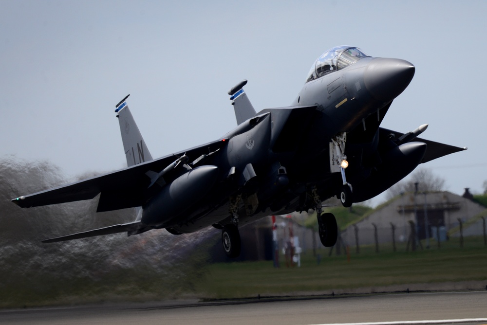 RAF Lakenheath F-15 operations