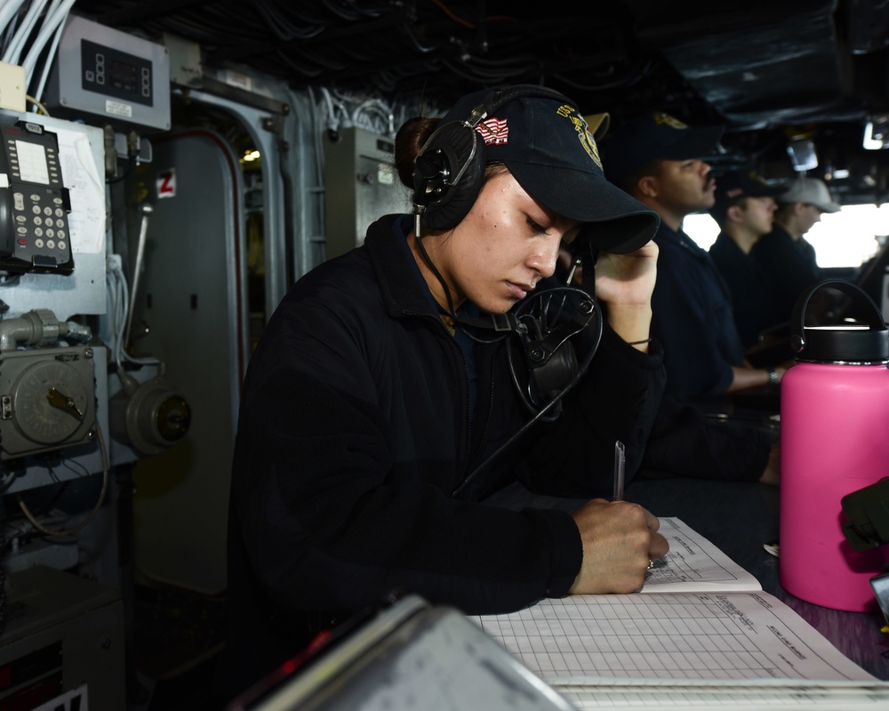 USS WASP (LHD 1) OPERATIONS AT SEA