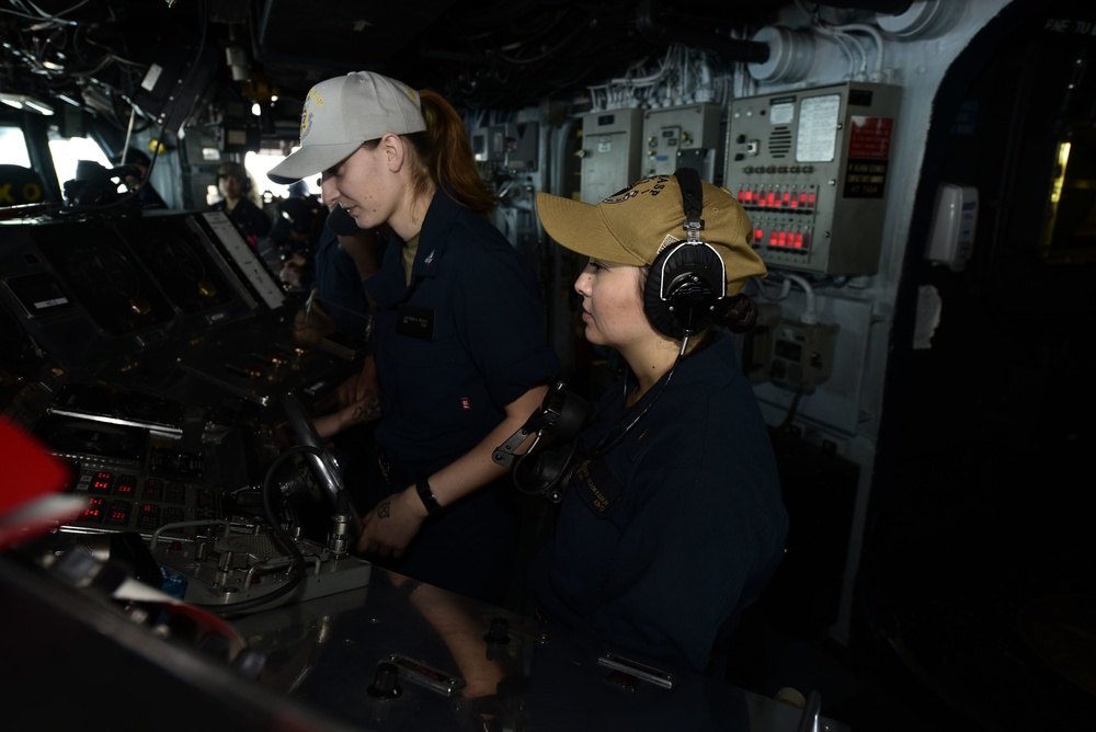 USS WASP (LHD 1) OPERATIONS AT SEA