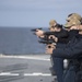 Small-arms Training Aboard Mount Whitney
