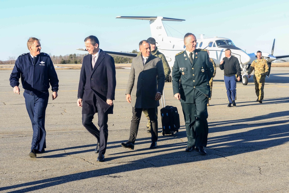 Montenegrin Minister of Defense Visits Maine