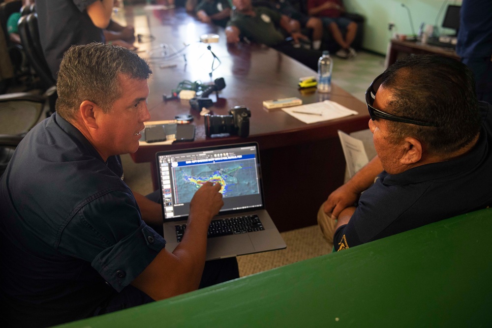 U.S. Coast Guard leads SAR symposium with local Marshallese law enforcement