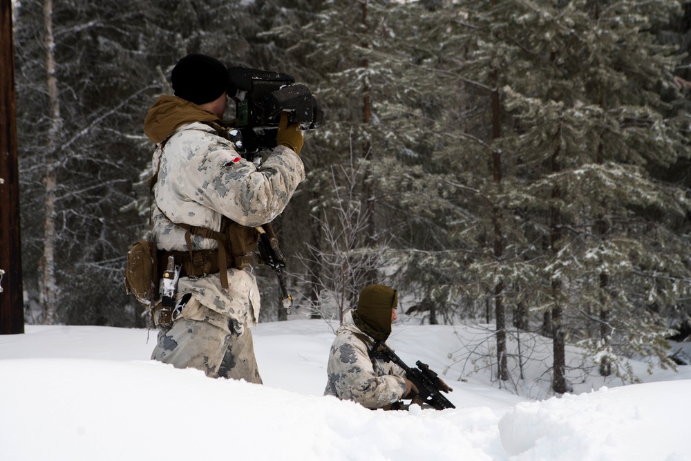 U.S. Marines During Exercise Northern Wind 19