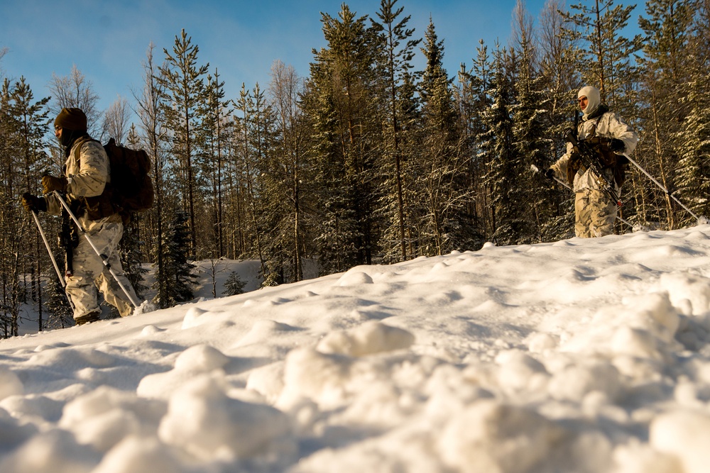 U.S. Marines during Exercise Northern Wind