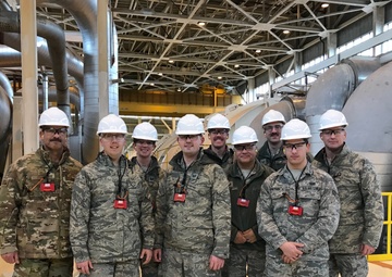 267th and 203rd Intelligence Squadrons visited the Seabrook Nuclear Power Plant
