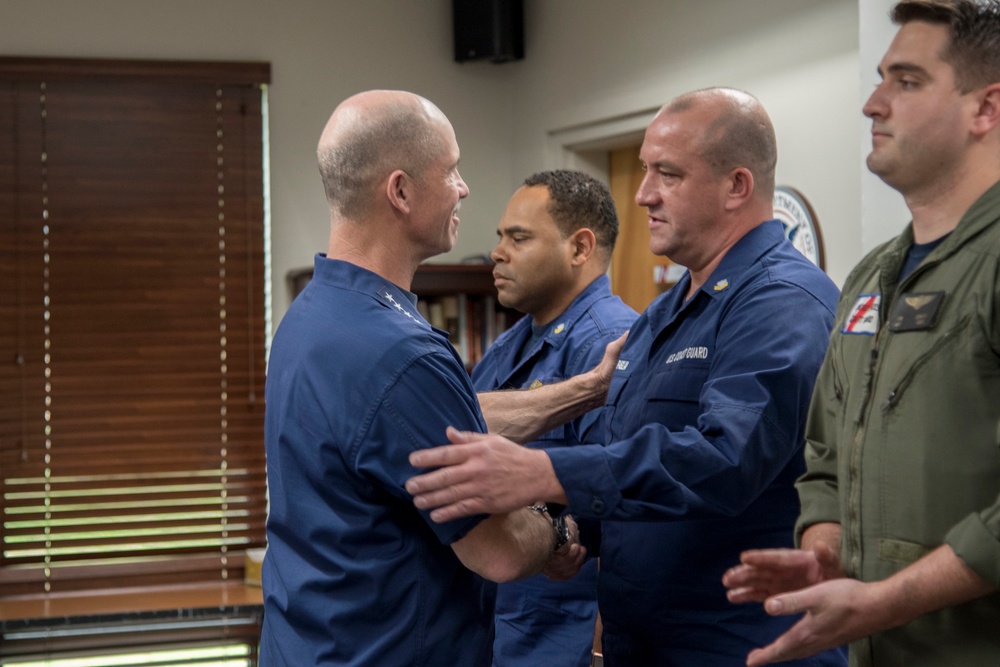 Coast Guard Vice Commandant visits Air Station New Orleans