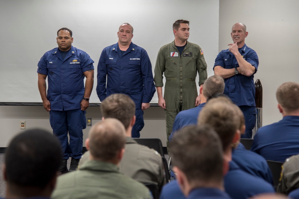 Coast Guard Vice Commandant Visits Air Station New Orleans