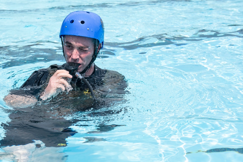 Winged Warriors tackle water survival