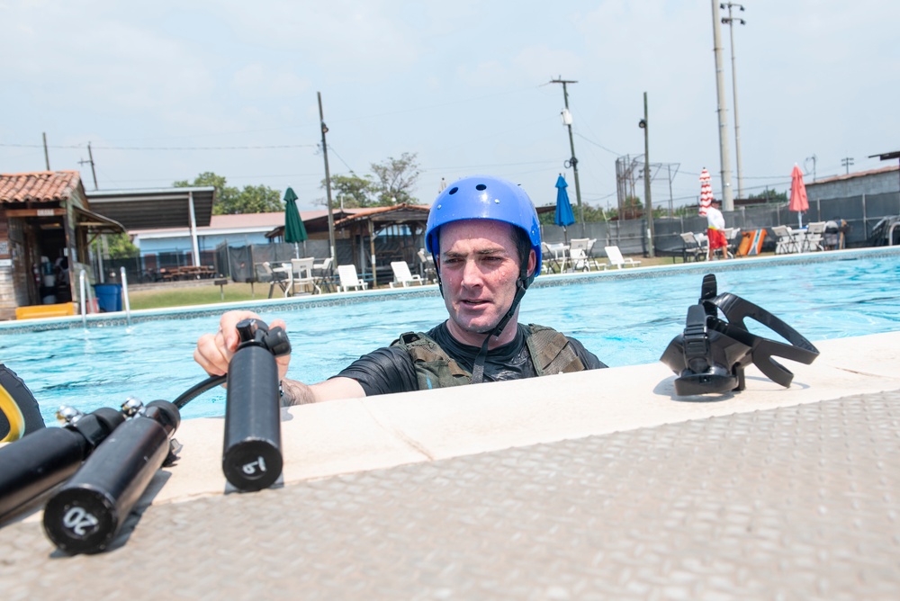 Winged Warriors tackle water survival