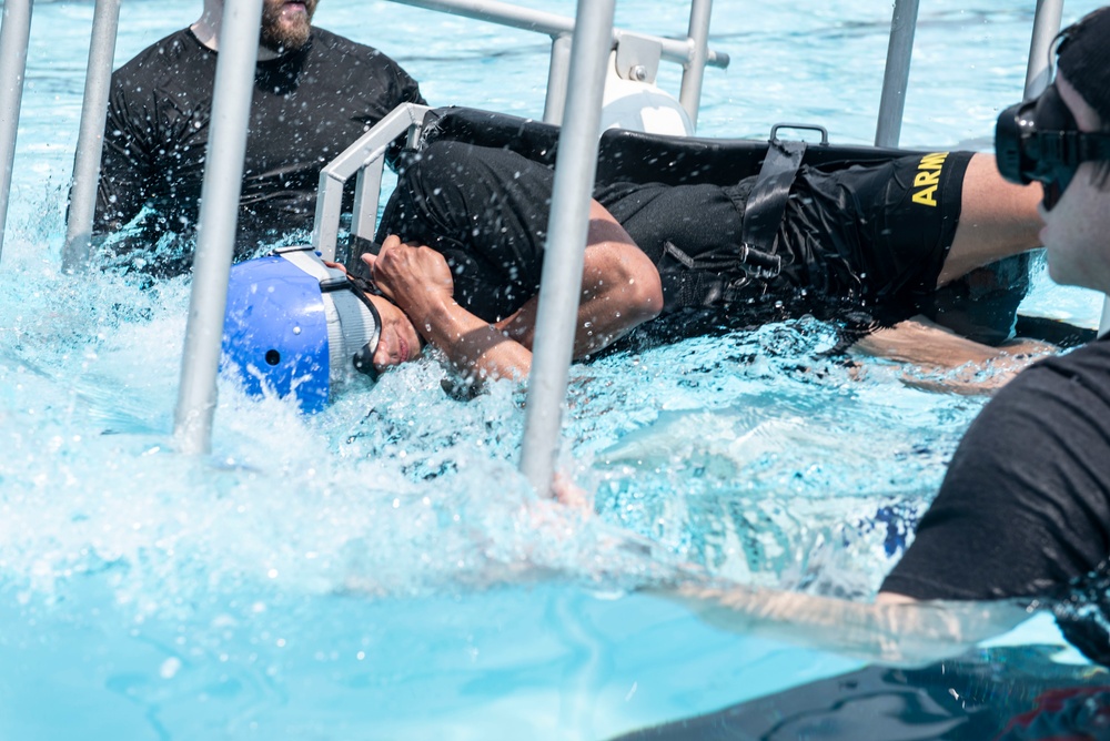 Winged Warriors tackle water survival