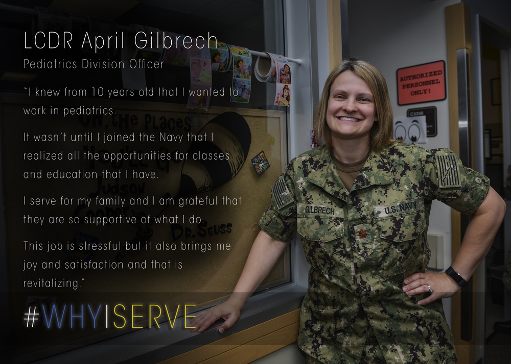 I am Navy Medicine: Lt. Cmdr. April Gilbrech, Navy Nurse Corps