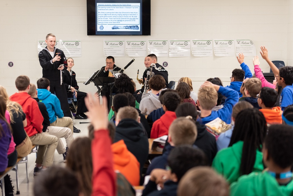 Navy Band Great Lakes Springfield, IL Lincoln Tour