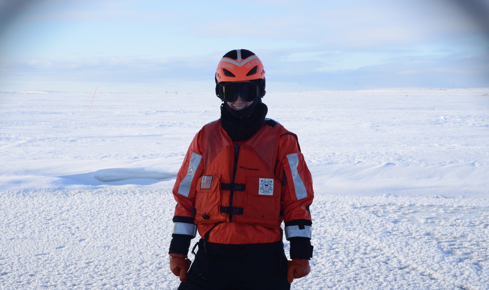 Coast Guard, Kotzebue Fire Department Ice Rescue Training